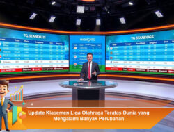 Update Klasemen Liga Olahraga Teratas Dunia yang Mengalami Banyak Perubahan