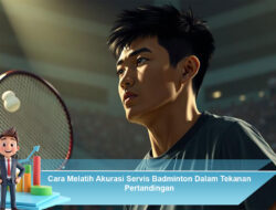 Cara Melatih Akurasi Servis Badminton Dalam Tekanan Pertandingan