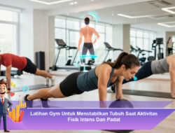 Latihan Gym Untuk Menstabilkan Tubuh Saat Aktivitas Fisik Intens dan Padat