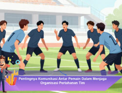 Pentingnya Komunikasi Antar Pemain Dalam Menjaga Organisasi Pertahanan Tim