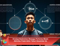 Strategi Badminton Menjaga Performa Meski Aktivitas Padat Akhir Tahun Desember Ini