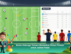 Berita Olahraga Terbaru Membahas Rotasi Pemain untuk Jadwal Padat