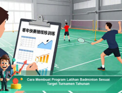 Cara Membuat Program Latihan Badminton Sesuai Target Turnamen Tahunan