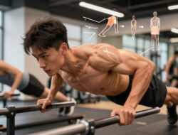 Cara Melakukan Gerakan Dips Untuk Melatih Otot Dada Bawah Dan Tricep