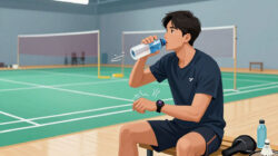 Cara Mengatur Waktu Istirahat (Recovery) Antar Sesi Latihan Badminton