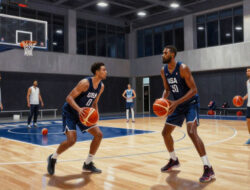 Persiapan Tim Nasional Bola Basket Amerika Menjelang Kejuaraan Dunia Tahun Depan
