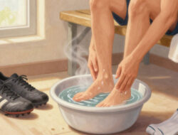 Pentingnya Membasuh Kaki Dengan Air Hangat Setelah Selesai Bermain Sepak Bola