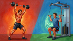 Perbedaan Antara Latihan Beban Free Weight Dengan Latihan Menggunakan Mesin Gym