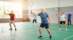Tips Bermain Badminton Bagi Lansia Agar Tetap Aman Dan Menjaga Kebugaran